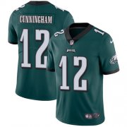 Wholesale Cheap Nike Eagles #12 Randall Cunningham Midnight Green Team Color Youth Stitched NFL Vapor Untouchable Limited Jersey