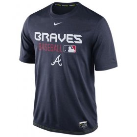 Wholesale Cheap Atlanta Braves Nike Legend Team Issue Performance T-Shirt Navy