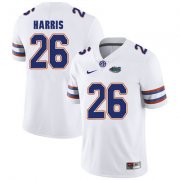 Wholesale Cheap Florida Gators White #26 Marcell Harris Football Player Performance Jersey