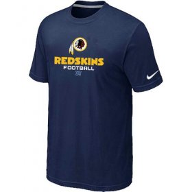 Wholesale Cheap Nike Washington Redskins Critical Victory NFL T-Shirt Midnight Blue