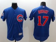 Wholesale Cheap Cubs #17 Kris Bryant Blue Flexbase Authentic Collection Stitched MLB Jersey