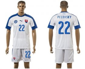 Wholesale Cheap Slovakia #22 Pecovsky Home Soccer Country Jersey