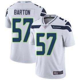 Wholesale Cheap Nike Seahawks #57 Cody Barton White Men\'s Stitched NFL Vapor Untouchable Limited Jersey