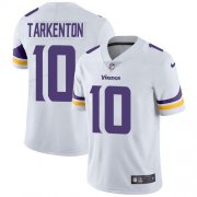 Wholesale Cheap Nike Vikings #10 Fran Tarkenton White Men's Stitched NFL Vapor Untouchable Limited Jersey