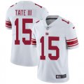 Wholesale Cheap Nike Giants #15 Golden Tate White Men's Stitched NFL Vapor Untouchable Limited Jersey