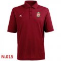 Wholesale Cheap Adidas Liverpool FC Textured Solid Performance Polo Red