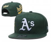 Wholesale Cheap Oakland Athletics Stitched Snapback Hats 009