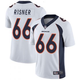Wholesale Cheap Nike Broncos #66 Dalton Risner White Men\'s Stitched NFL Vapor Untouchable Limited Jersey