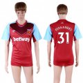 Wholesale Cheap West Ham United #31 Fernandes Home Soccer Club Jersey