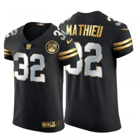 Wholesale Cheap Kansas City Chiefs #32 Tyrann Mathieu Men\'s Nike Black Edition Vapor Untouchable Elite NFL Jersey