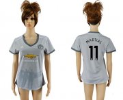Wholesale Cheap Women's Manchester United #11 Martial Sec Away Soccer Club Jersey