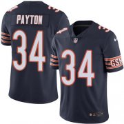Wholesale Cheap Nike Bears #34 Walter Payton Navy Blue Team Color Men's Stitched NFL Vapor Untouchable Limited Jersey