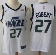 Wholesale Cheap Nike Jazz #27 Rudy Gobert White NBA Swingman Association Edition Jersey