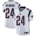 Wholesale Cheap Nike Patriots #24 Stephon Gilmore White Youth Stitched NFL Vapor Untouchable Limited Jersey
