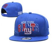 Wholesale Cheap New York Giants Team Logo Royal 1925 Anniversary Adjustable Hat YD