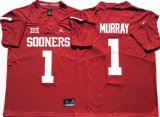 Wholesale Cheap Oklahoma Sooners 1 Kyler Murray Red College Football Jersey