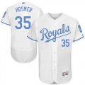 Wholesale Cheap Royals #35 Eric Hosmer White Flexbase Authentic Collection Father's Day Stitched MLB Jersey