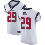 Wholesale Cheap Nike Texans #29 Andre Hal White Men's Stitched NFL Vapor Untouchable Elite Jersey