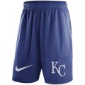 Wholesale Cheap Men's Kansas City Royals Nike Royal Dry Fly Shorts