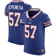 Wholesale Cheap Nike Bills #57 A.J. Epenesas Royal Blue Team Color Men's Stitched NFL Vapor Untouchable Elite Jersey