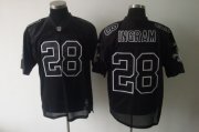 Wholesale Cheap Saints #28 Mark Ingram Black Shadow Stitched NFL Jersey