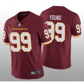 Wholesale Cheap Men\'s Washington Redskins #99 Chase Young Red 2020 NEW Vapor Untouchable Stitched NFL Nike Limited Jersey