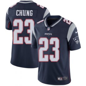 Wholesale Cheap Nike Patriots #23 Patrick Chung Navy Blue Team Color Youth Stitched NFL Vapor Untouchable Limited Jersey