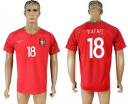 Wholesale Cheap Portugal #18 Rafael Home Soccer Country Jersey