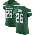Wholesale Cheap Nike Jets #26 Le'Veon Bell Green Team Color Men's Stitched NFL Vapor Untouchable Elite Jersey