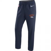 Wholesale Cheap Men's Denver Broncos Nike Navy Circuit Sideline Performance Pants