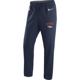 Wholesale Cheap Men\'s Denver Broncos Nike Navy Circuit Sideline Performance Pants