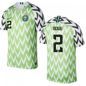 Wholesale Cheap Nigeria #2 Idowu Home Soccer Country Jersey