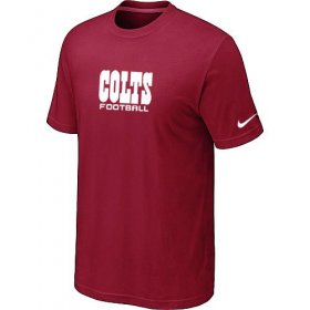 Wholesale Cheap Nike Indianapolis Colts Sideline Legend Authentic Font Dri-FIT NFL T-Shirt Red