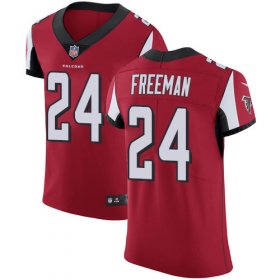 Wholesale Cheap Nike Falcons #24 Devonta Freeman Red Team Color Men\'s Stitched NFL Vapor Untouchable Elite Jersey