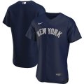 Wholesale Cheap New York Yankees Men's Nike Navy Alternate 2020 Authentic Team Name MLB Jersey