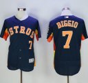 Wholesale Cheap Astros #7 Craig Biggio Navy Blue Flexbase Authentic Collection Stitched MLB Jersey