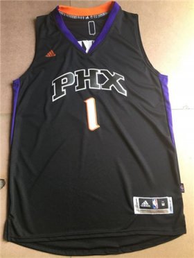 Wholesale Cheap Men\'s Phoenix Suns Booker adidas Black Swingman Alternate Jersey