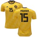Wholesale Cheap Belgium #15 Meunier Away Kid Soccer Country Jersey