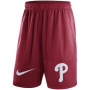 Wholesale Cheap Men's Philadelphia Phillies Nike Red Dry Fly Shorts