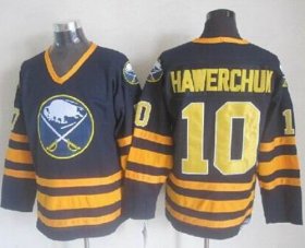 Wholesale Cheap Sabres #10 Dale Hawerchuk Navy Blue CCM Throwback Stitched NHL Jersey
