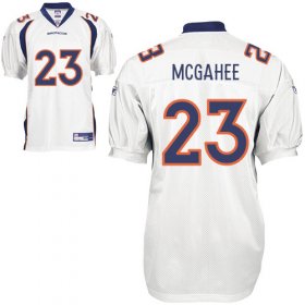 Wholesale Cheap Broncos #23 Willis McGahee White Stitched NFL Jersey