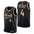 Wholesale Cheap Men's Toronto Raptors #4 Scottie Barnes City Edition Black Jersey