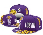 Wholesale Cheap Los Angeles Lakers Snapback Ajustable Cap Hat YD 15