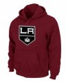 Wholesale Cheap NHL Los Angeles Kings Big & Tall Logo Pullover Hoodie Red