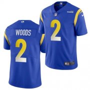 Wholesale Cheap Nike Rams 2 Robert Woods Royal Vapor Untouchable Limited Jersey