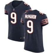 Wholesale Cheap Nike Bears #9 Jim McMahon Navy Blue Team Color Men's Stitched NFL Vapor Untouchable Elite Jersey