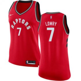 Wholesale Cheap Raptors #7 Kyle Lowry Red Women\'s Basketball Swingman Icon Edition Jersey