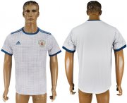 Wholesale Cheap Russia Blank Away Soccer Country Jersey