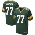 Wholesale Cheap Nike Packers #77 Billy Turner Green Team Color Men's Stitched NFL Elite Jersey