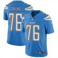 Wholesale Cheap Nike Chargers #76 Russell Okung Electric Blue Alternate Men's Stitched NFL Vapor Untouchable Limited Jersey